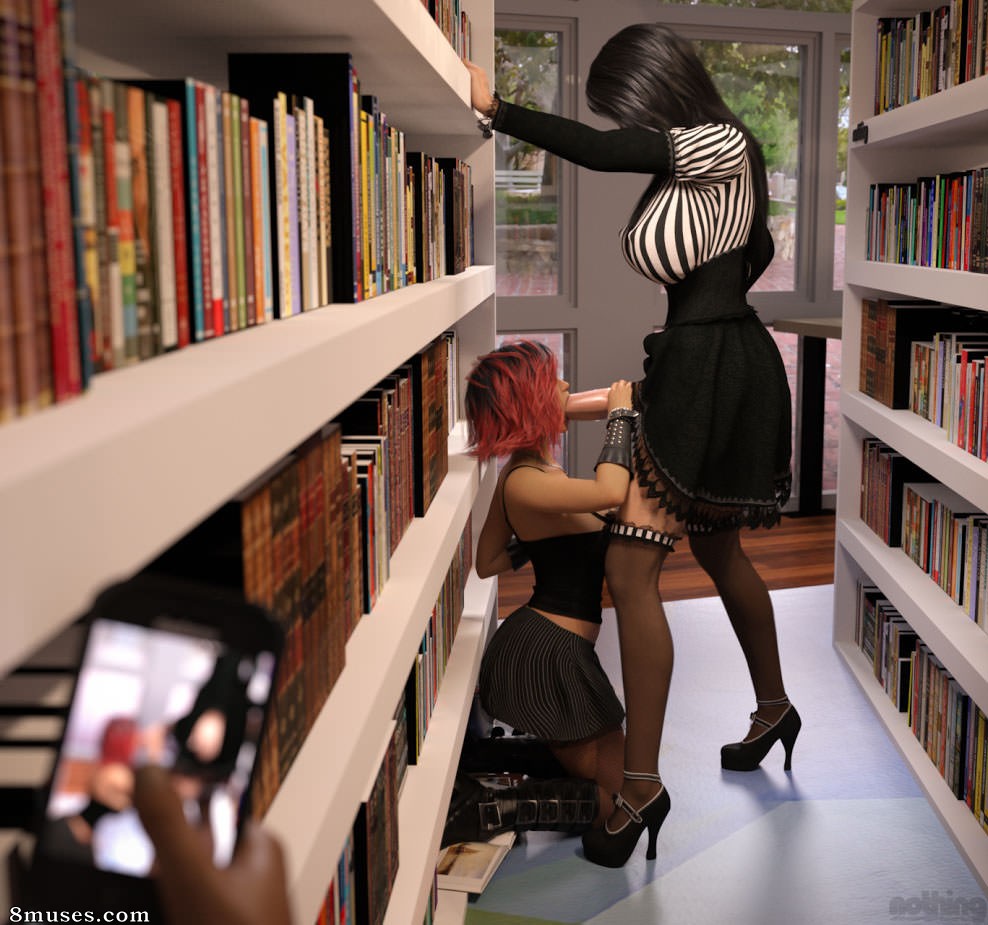 Nada mais - Travessuras na biblioteca do campus - Página 6