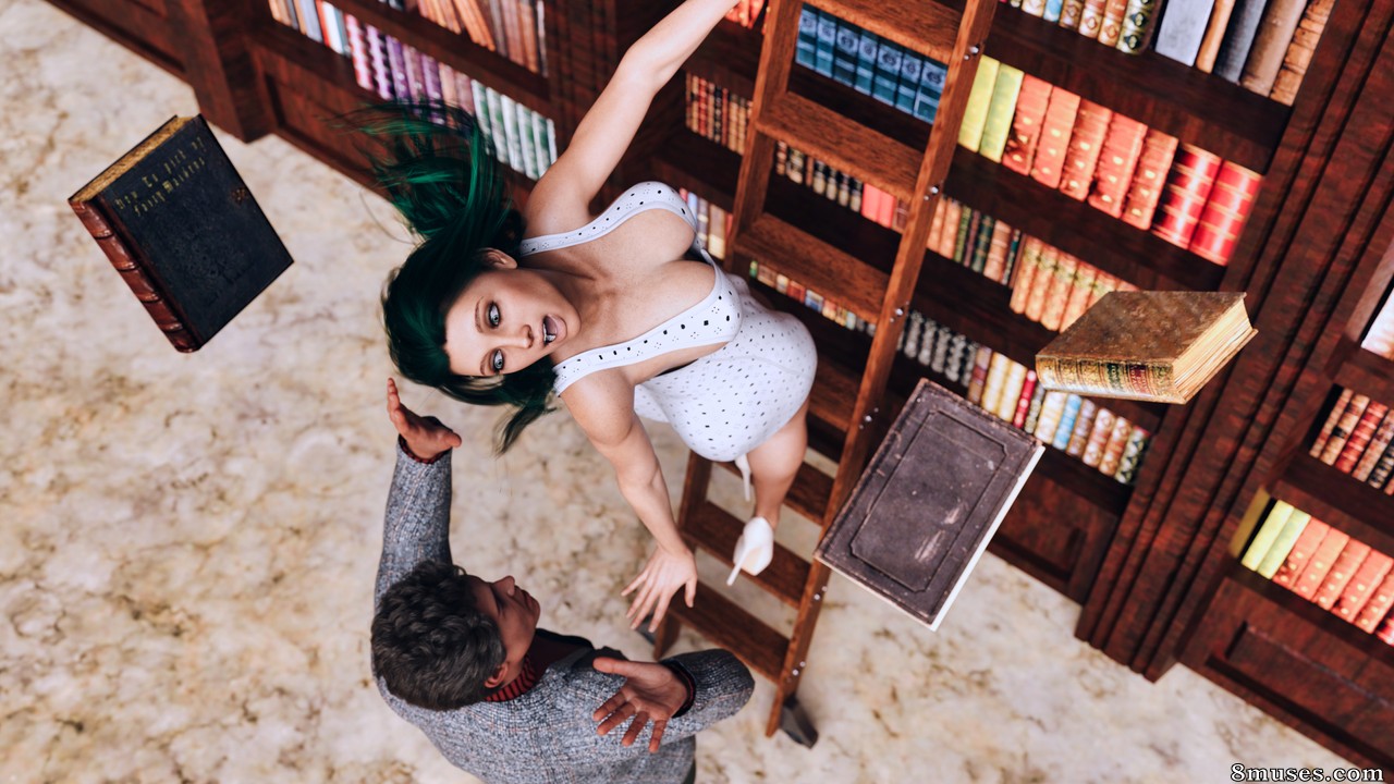 Hanna Rediscovers The Library - No Text - Page 7