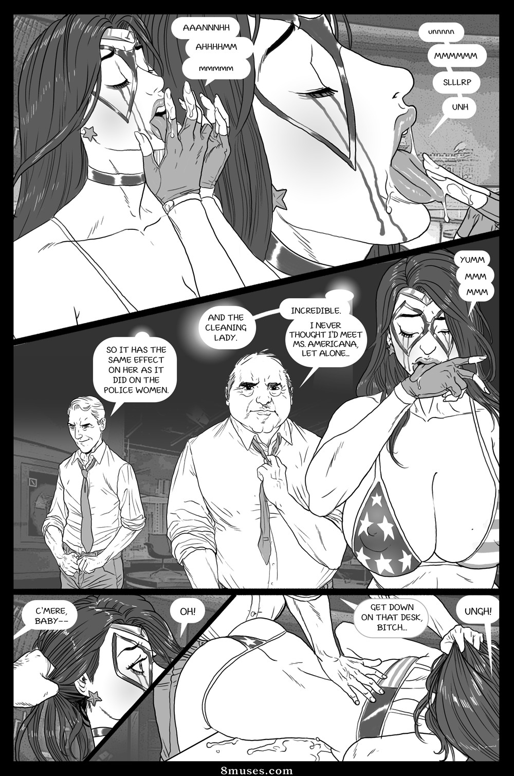 Pegasus Comics - Ms. Americana vs. The Satyr - Page 19