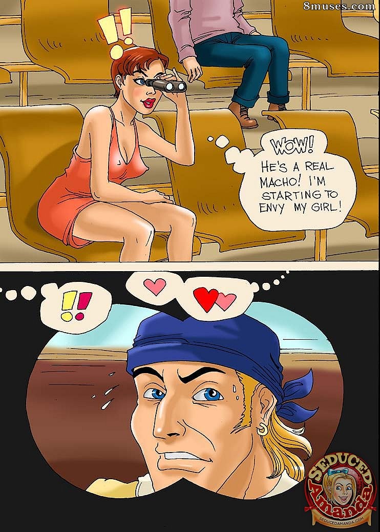 Seduced Amanda Comics - Tenis Training - Page 3