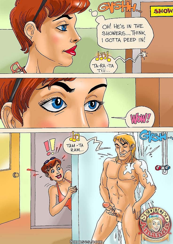 Seduced Amanda Comics - Tenis Training - Page 6