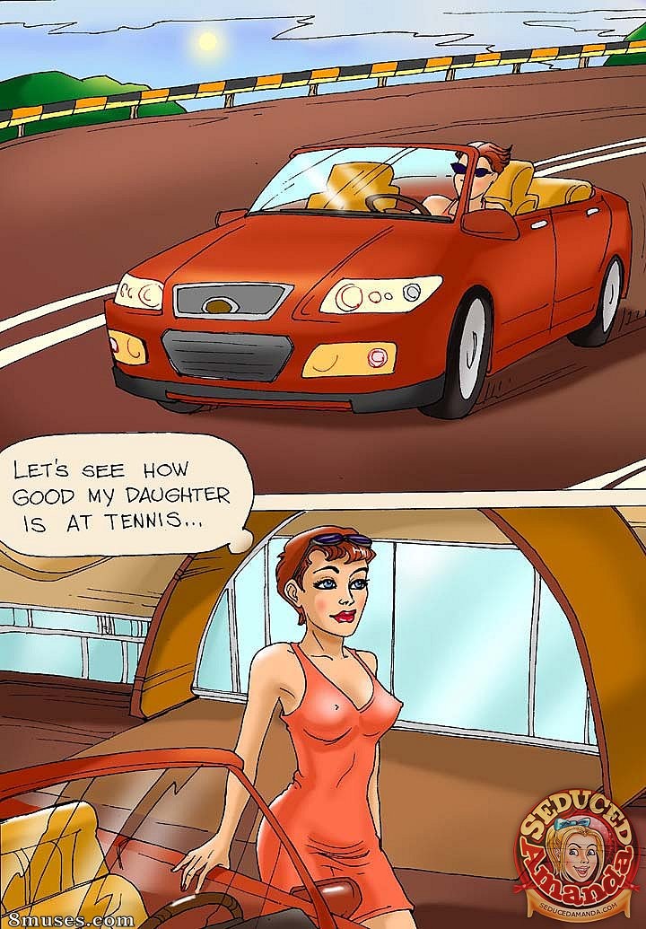 Seduced Amanda Comics - Tenis Training - Page 1