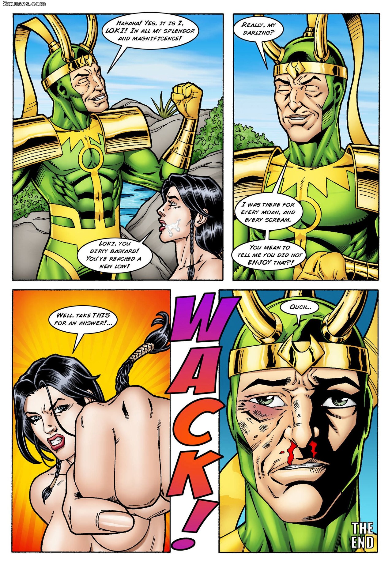 Page 20 | LeandroComics-Collection/Comics/Lady-Sif-seduced-by-Loki-under-the-guise-of-Thor  | 8muses - Sex Comics