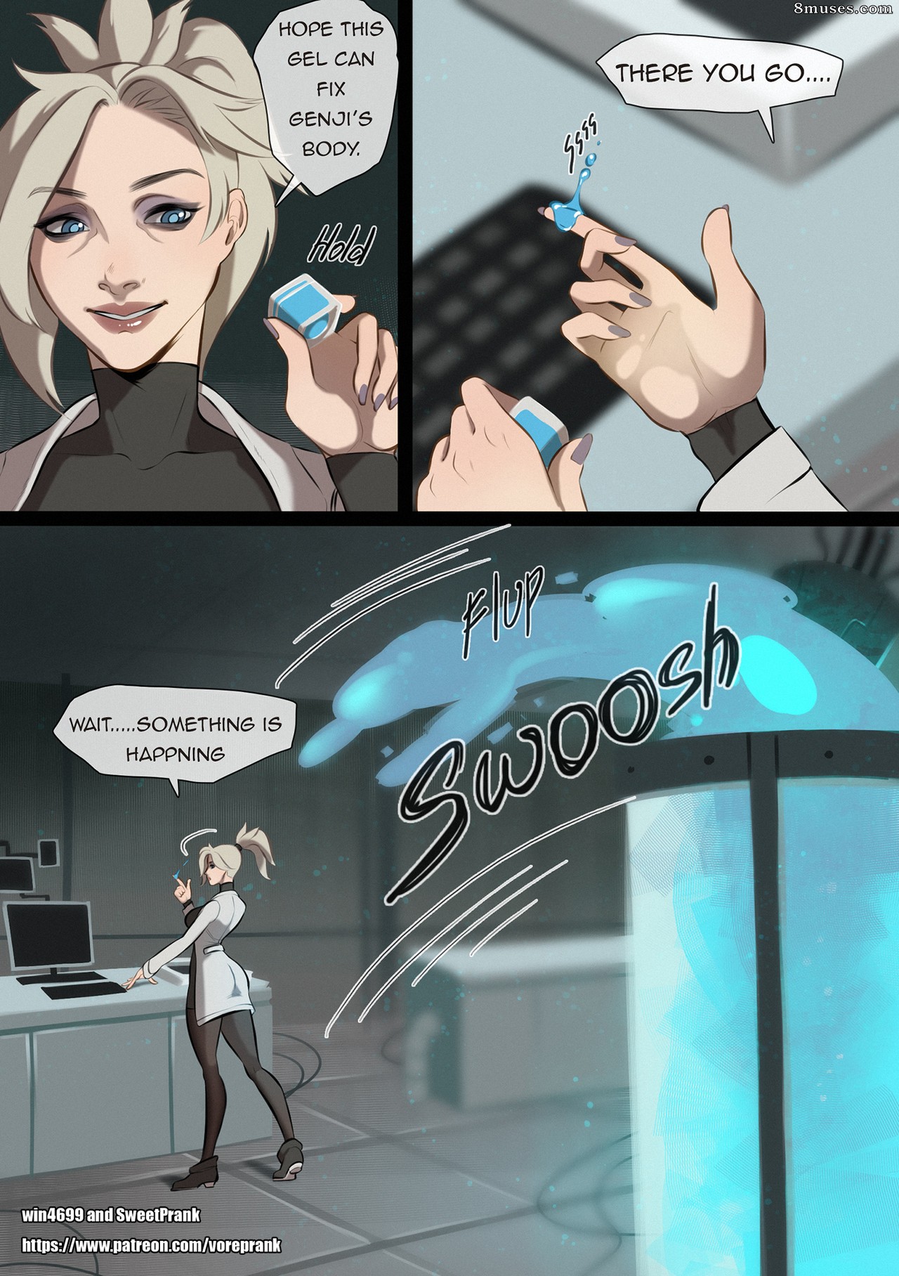 win4699 Comics - Mercy's New Healing Gel - Page 5