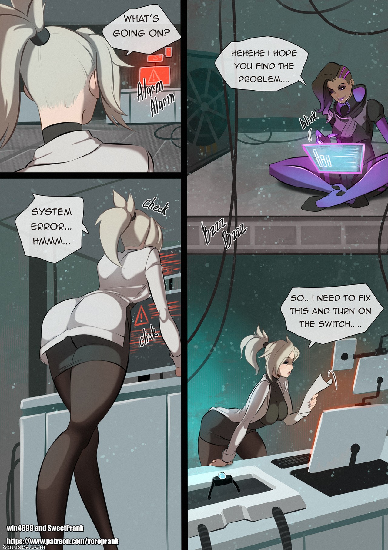 win4699 Comics - Nouveau gel de guérison de Mercy - Page 3