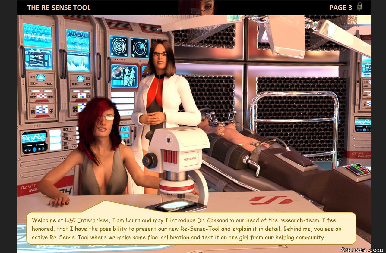 The Laura Tales - The re-sense tool - Page 3