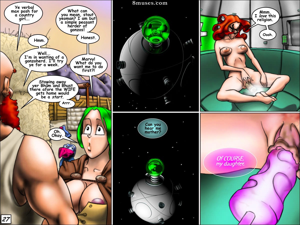 Jaxtraw Studios Comics - Lucy Lastique - 04 - Pfuff and Nun Science - Page 27