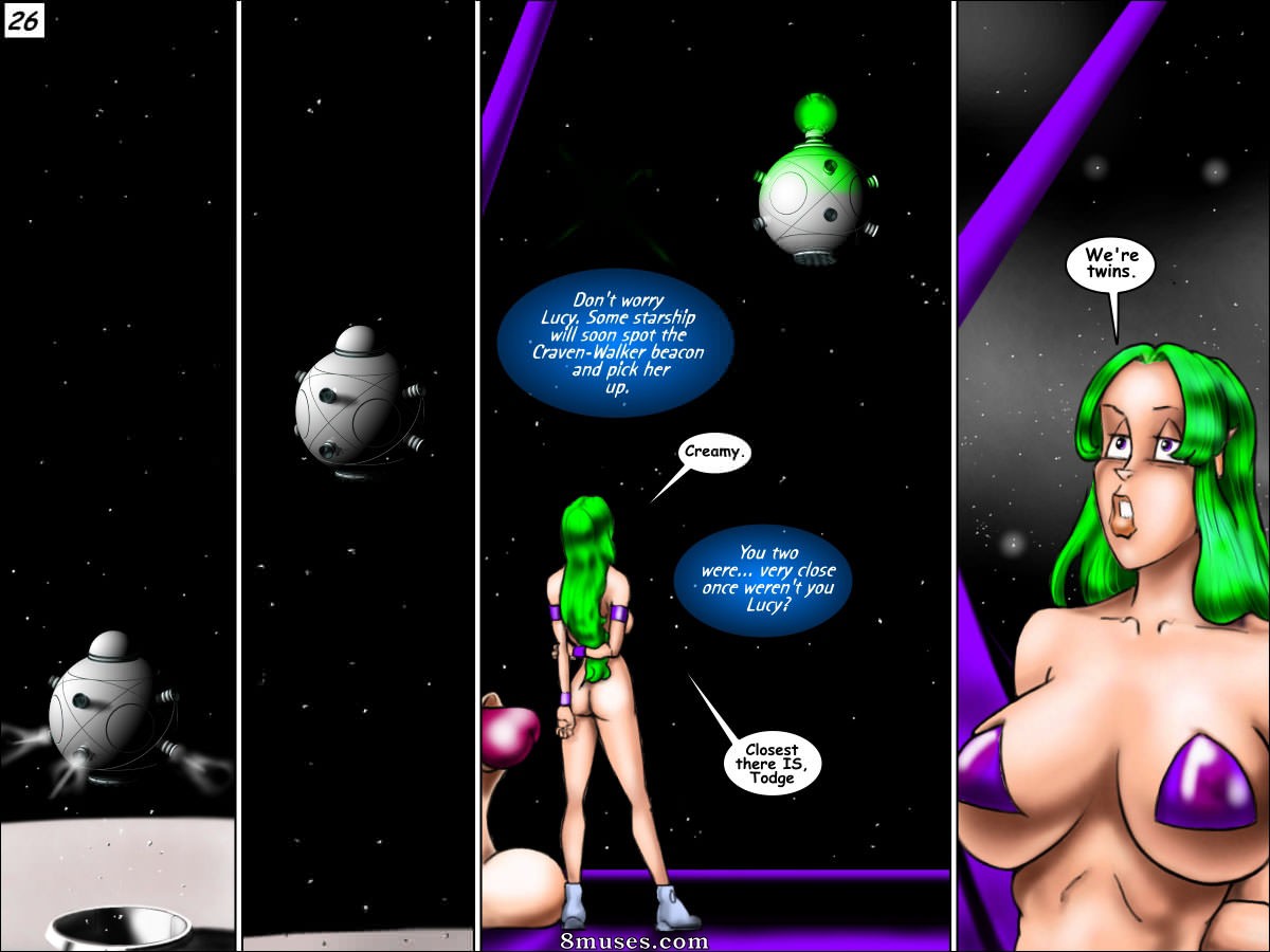 Jaxtraw Studios Comics - Lucy Lastique - 04 - Pfuff and Nun Science - Page 26