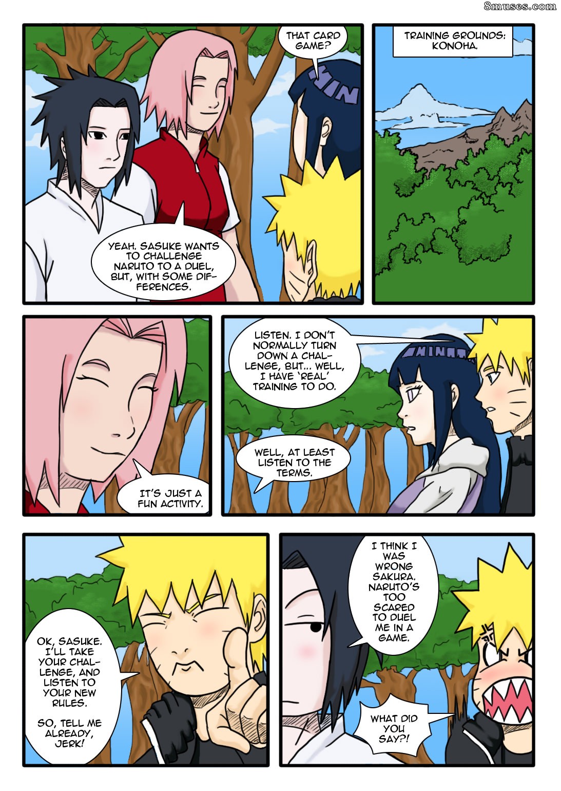 Matt Wilson Comics - Naru-gi-oh XXX - Página 1