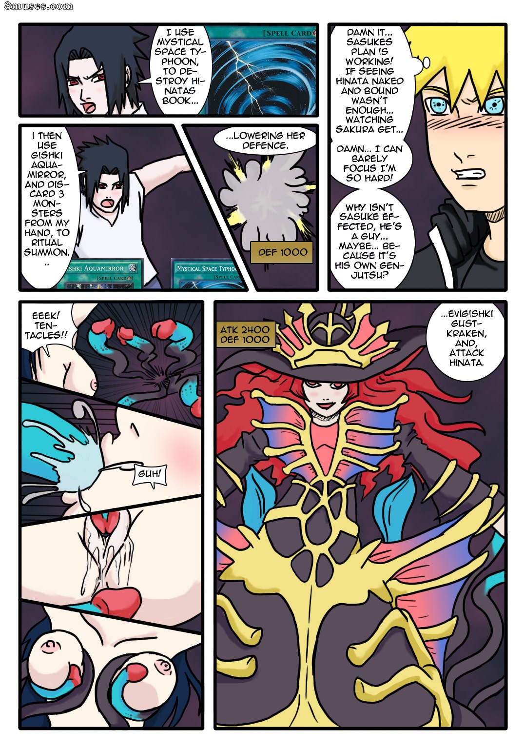 Matt Wilson Comics - Naru-gi-oh XXX - Page 8