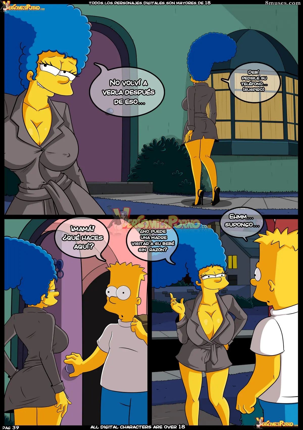 Los Simpsons - Old Habits - Issue 9 - Spanish - Page 40