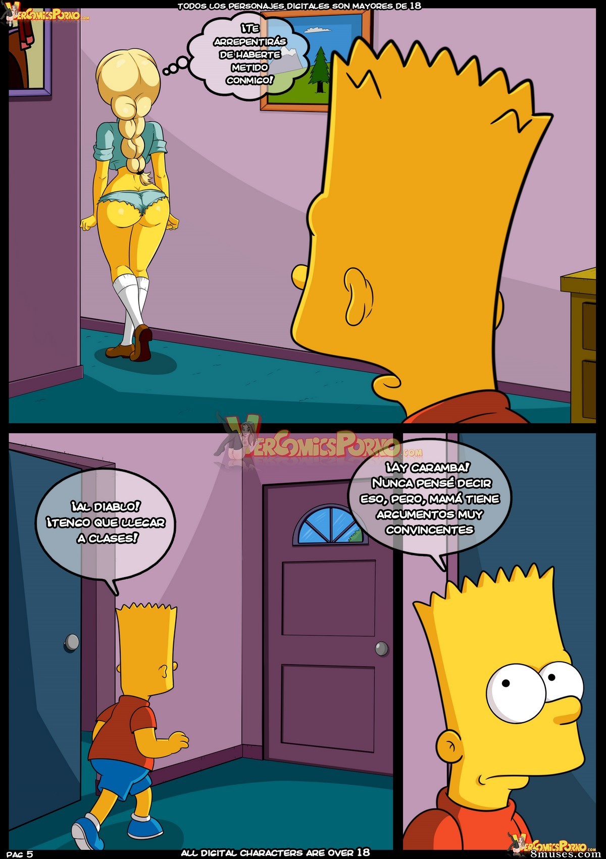 Los Simpsons - Old Habits - Issue 9 - Spanish - Page 6
