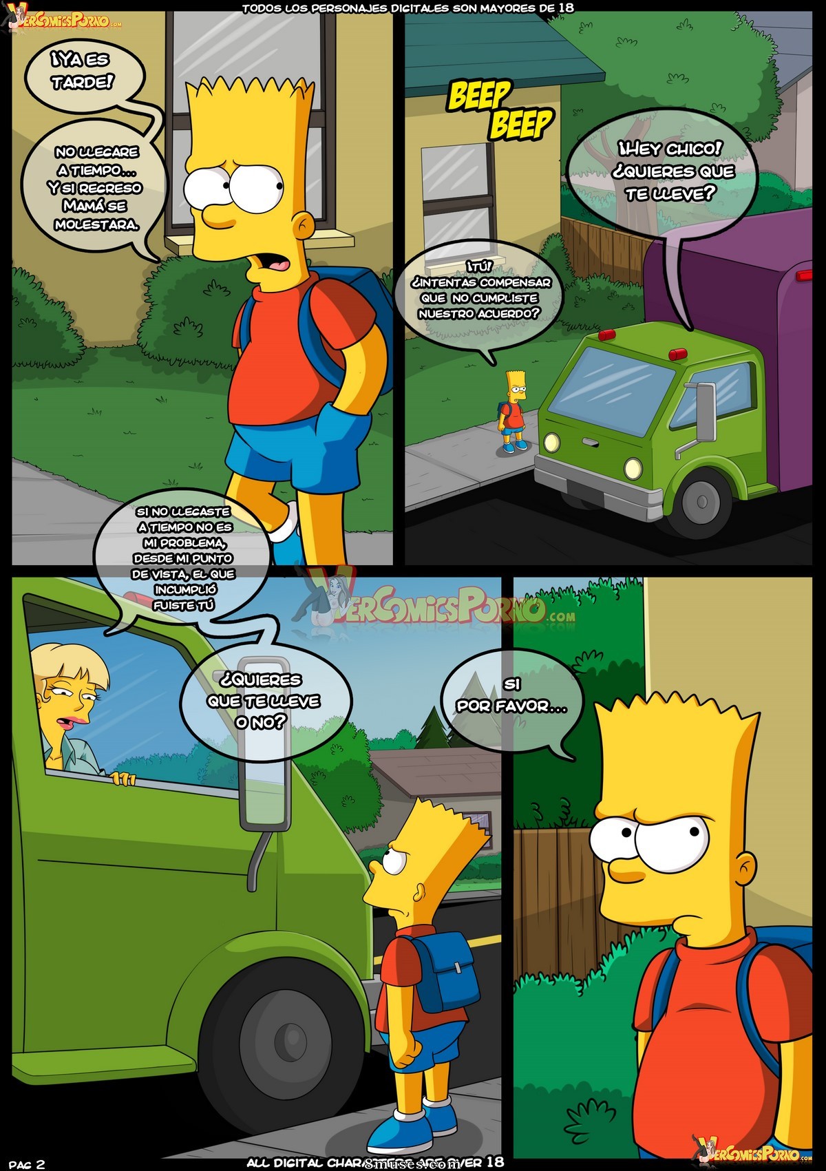 Los Simpson - Viejos hábitos - Número 9 - Español - Página 3