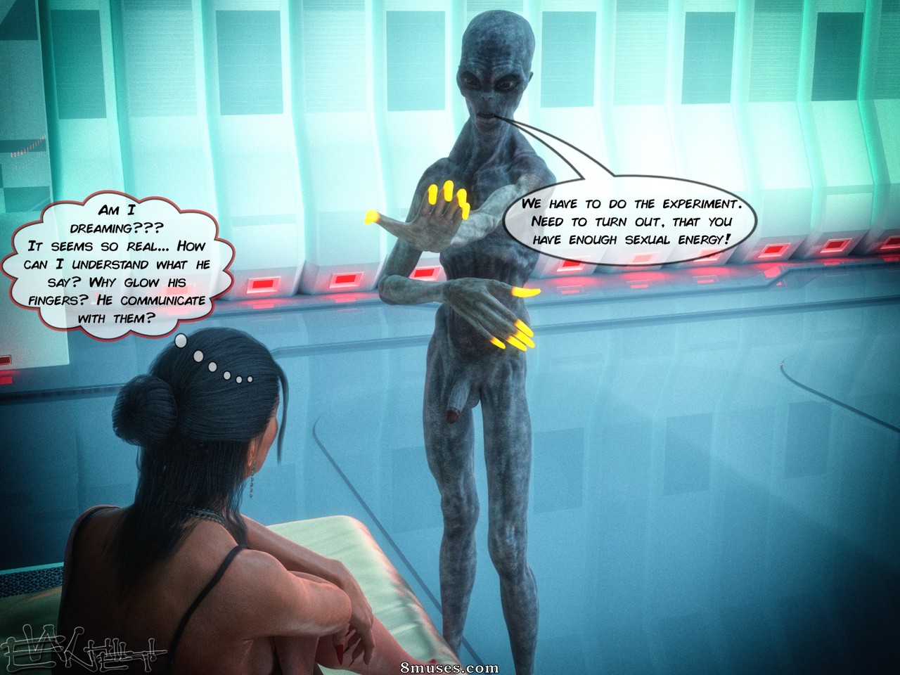 Enetwhili2 - Katy's adventures in void  - The first contact - Page 7