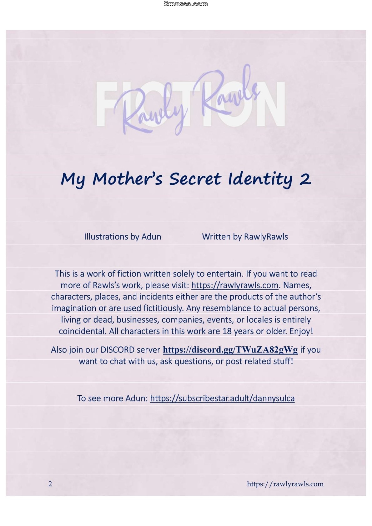 My Mother’s Secret Identity - Issue 2 - Page 2