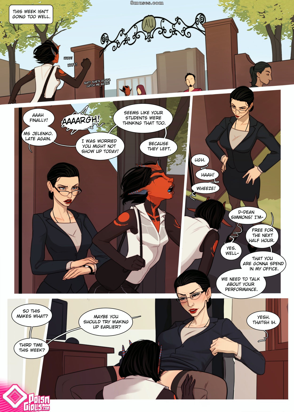 PrismGirls Comics - Xenobiology - Page 6