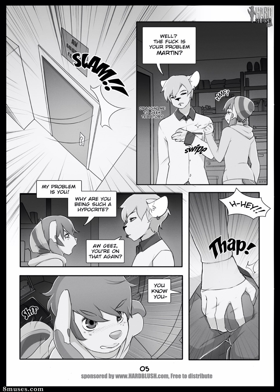 Hardblush Comics - Projections - Page 5