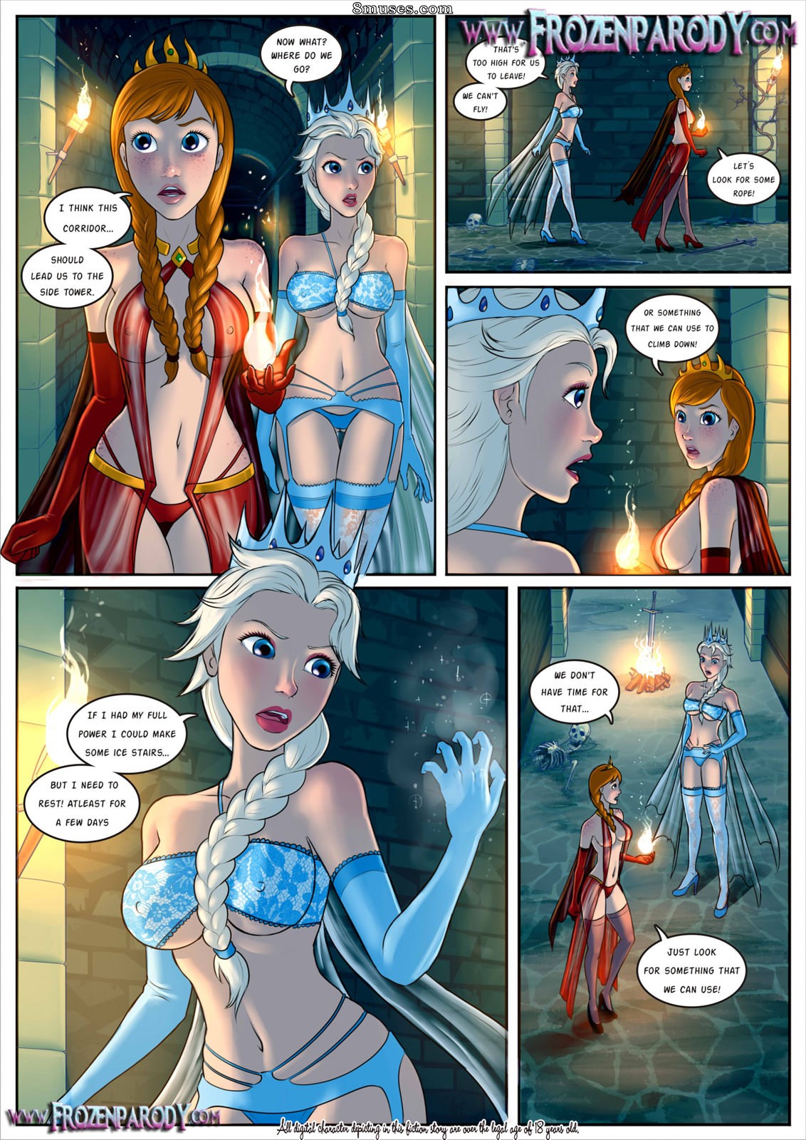 Frozen Parody Comics - Frozen Parody 10 - Anna Elsa Duke - Page 1