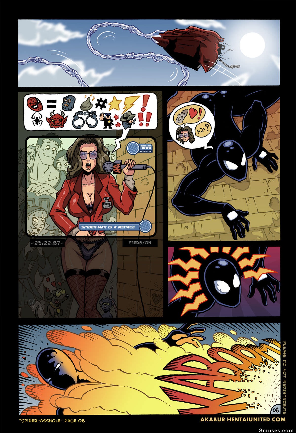 AKABUR Comics - Araña-culo - Página 9