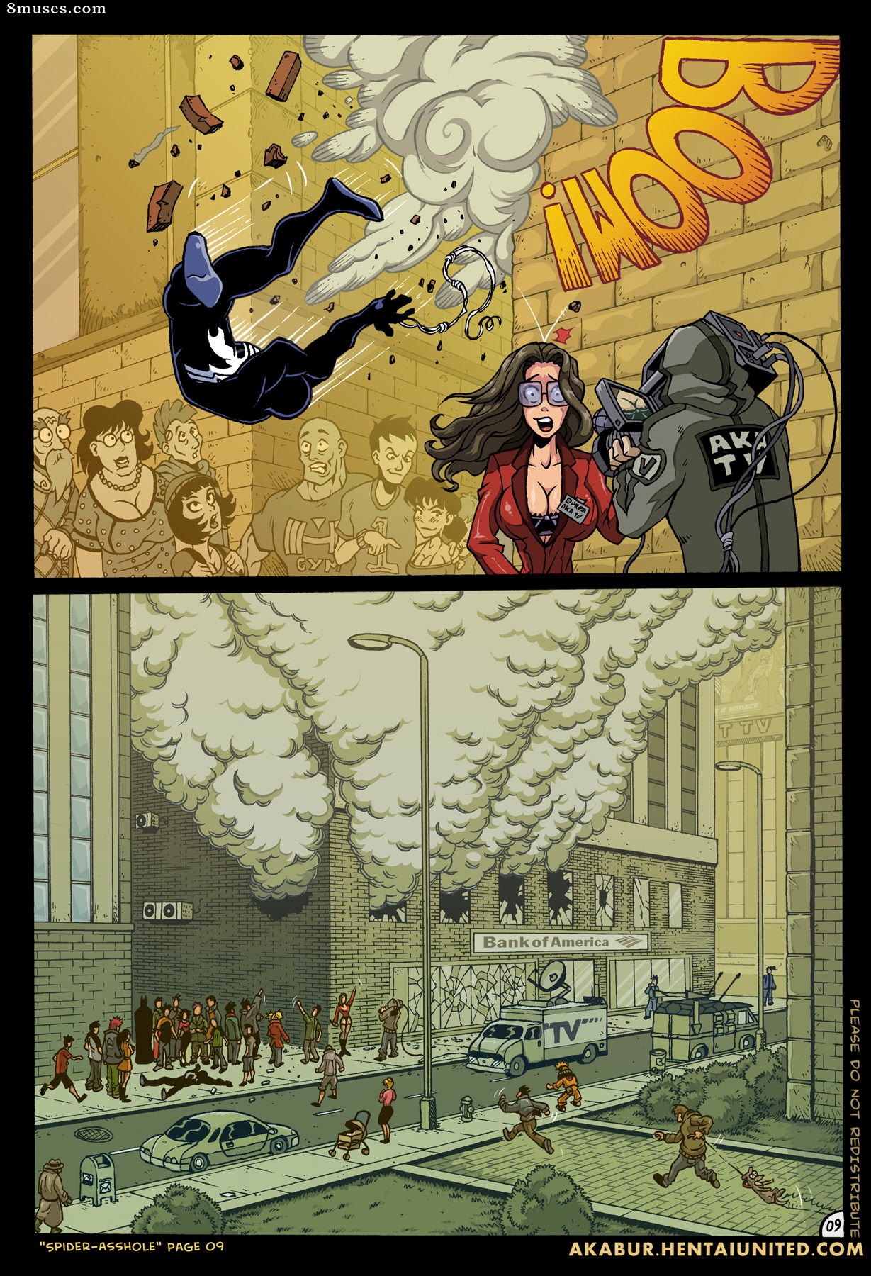 AKABUR Comics - Araña-culo - Página 10