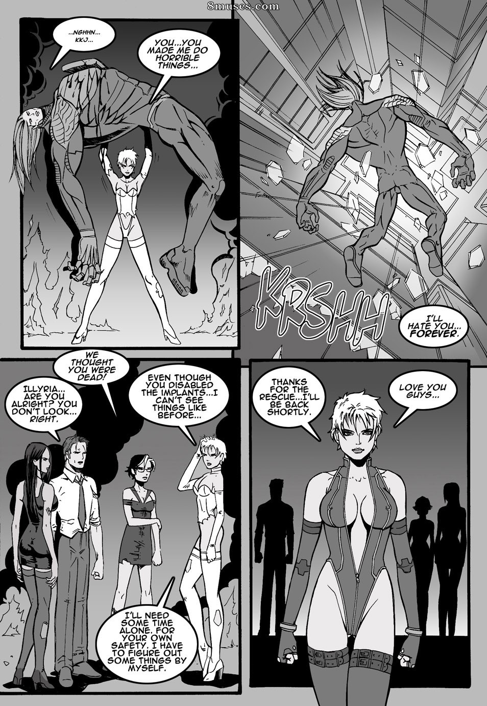 Pretty Sexy Bounty Hunter Illyria - Issue 8 - Page 10