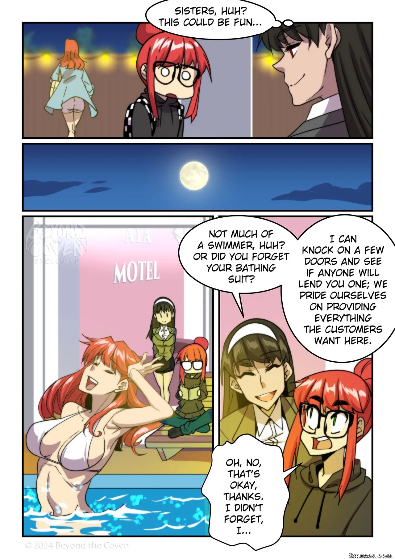 Aya Yanagisawa Comics - O motel - Página 2