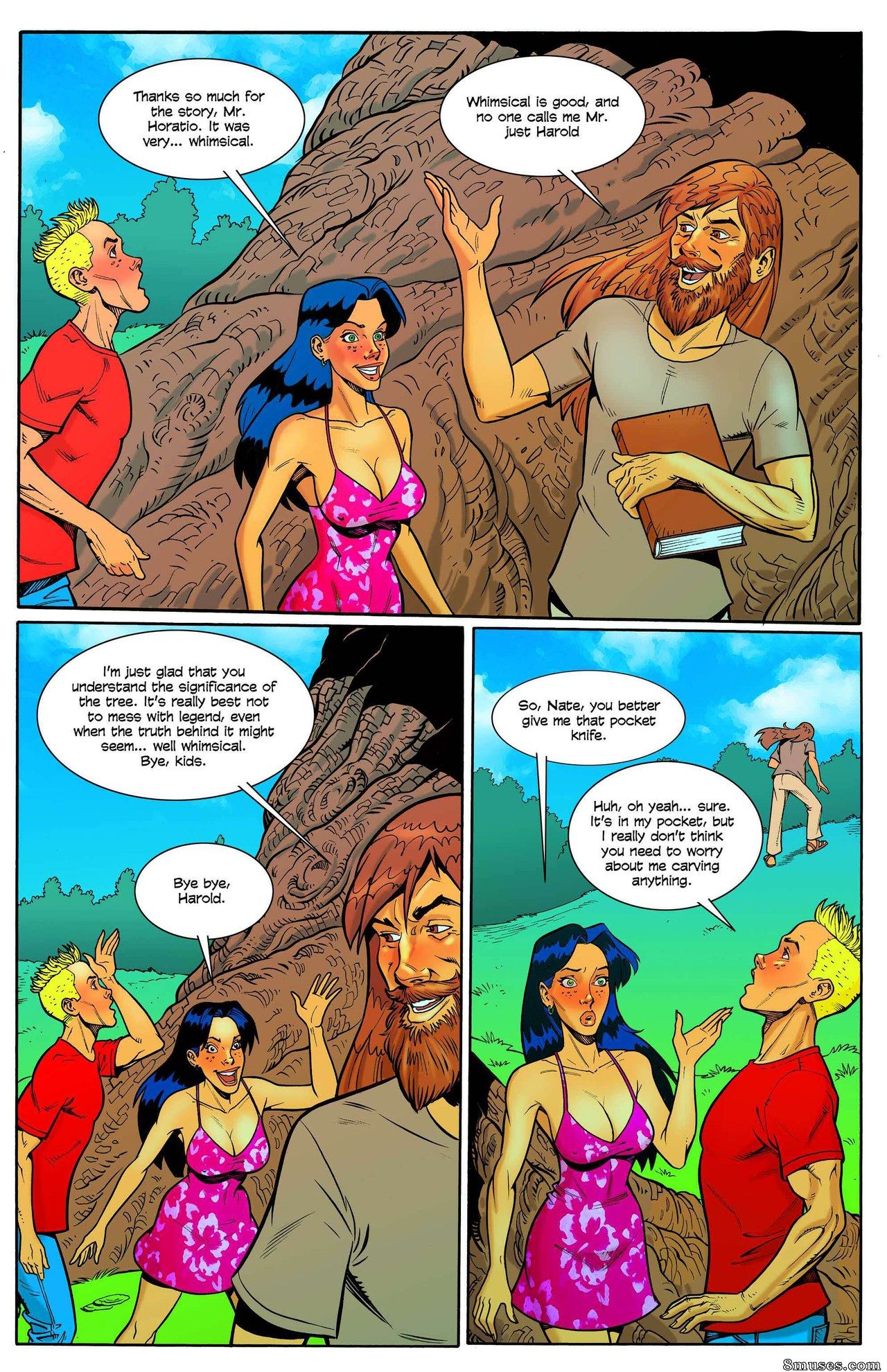 Giantess Club Comics - The Legendary Tree Of Paula Bunyan - Page 13
