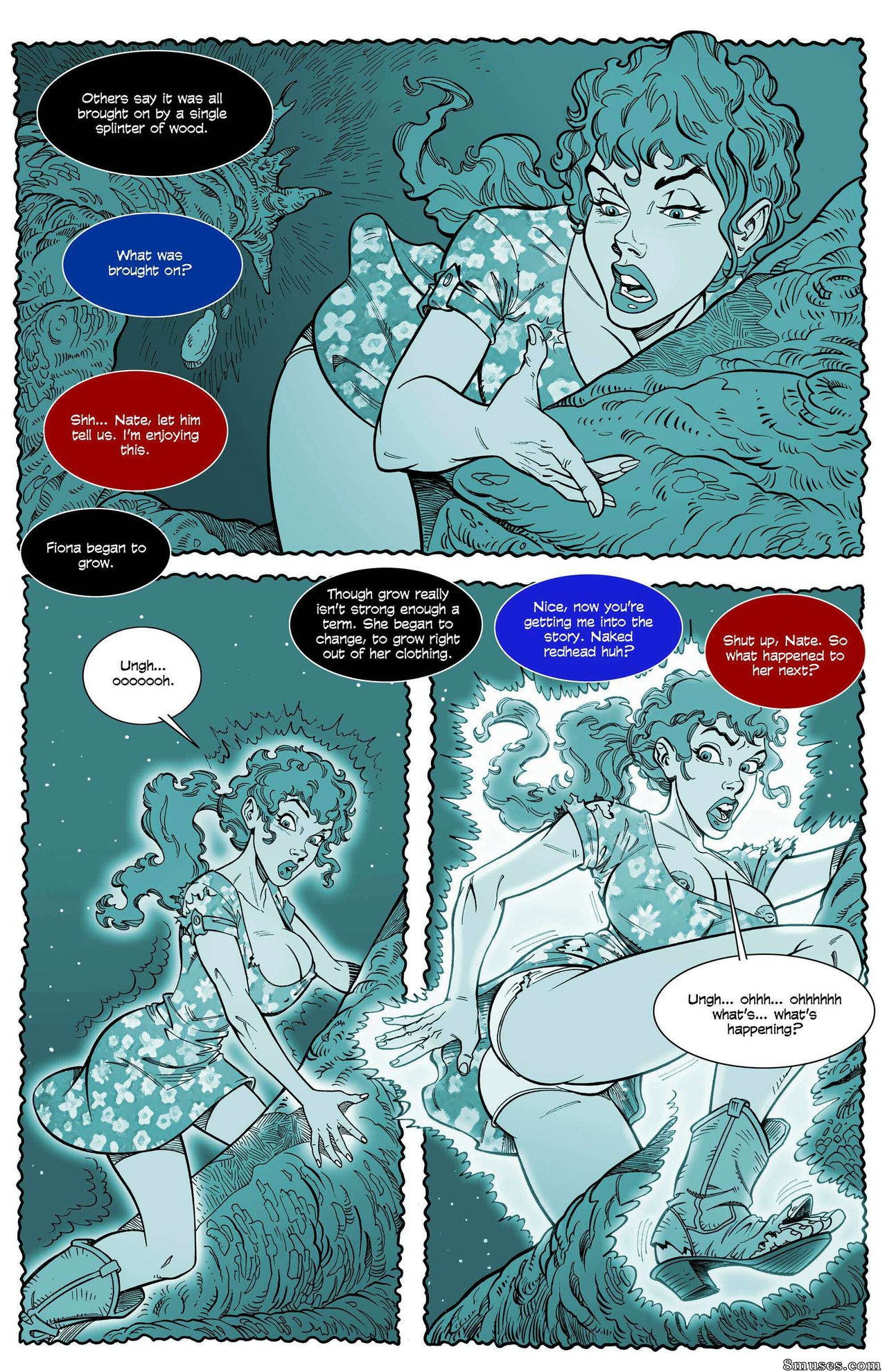 Giantess Club Comics - The Legendary Tree Of Paula Bunyan - Page 11
