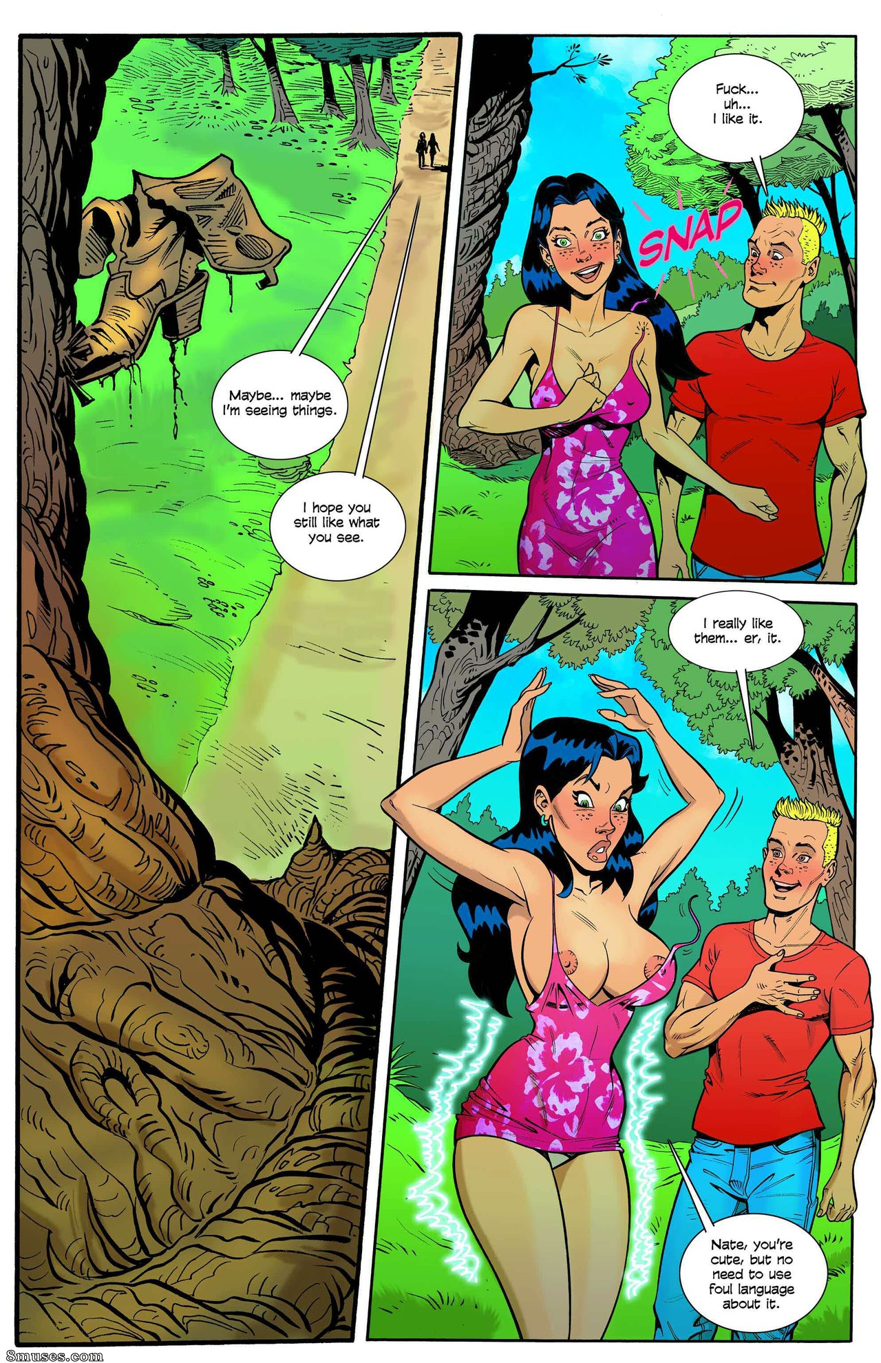 Giantess Club Comics - The Legendary Tree Of Paula Bunyan - Page 16