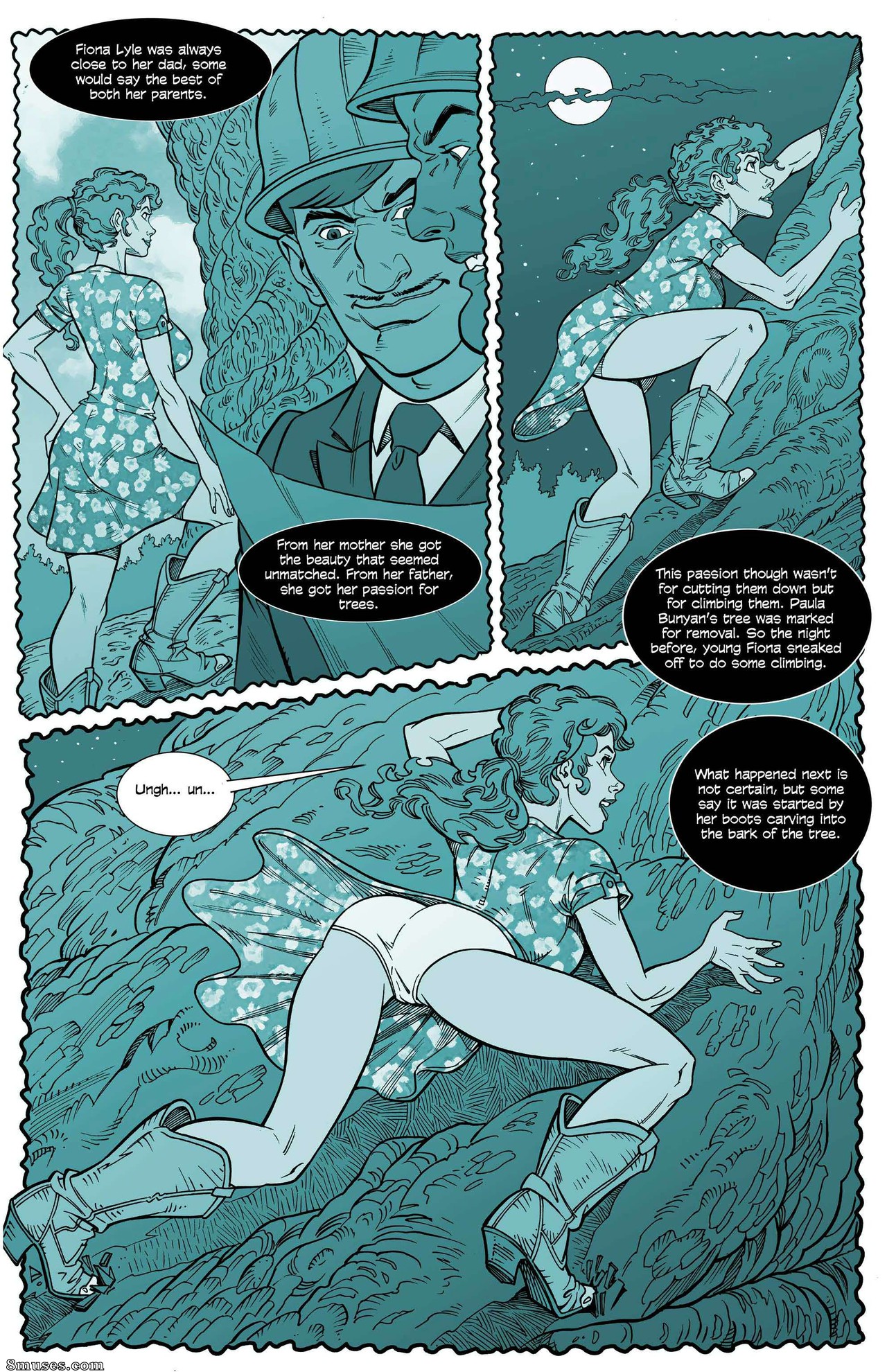 Giantess Club Comics - The Legendary Tree Of Paula Bunyan - Page 10