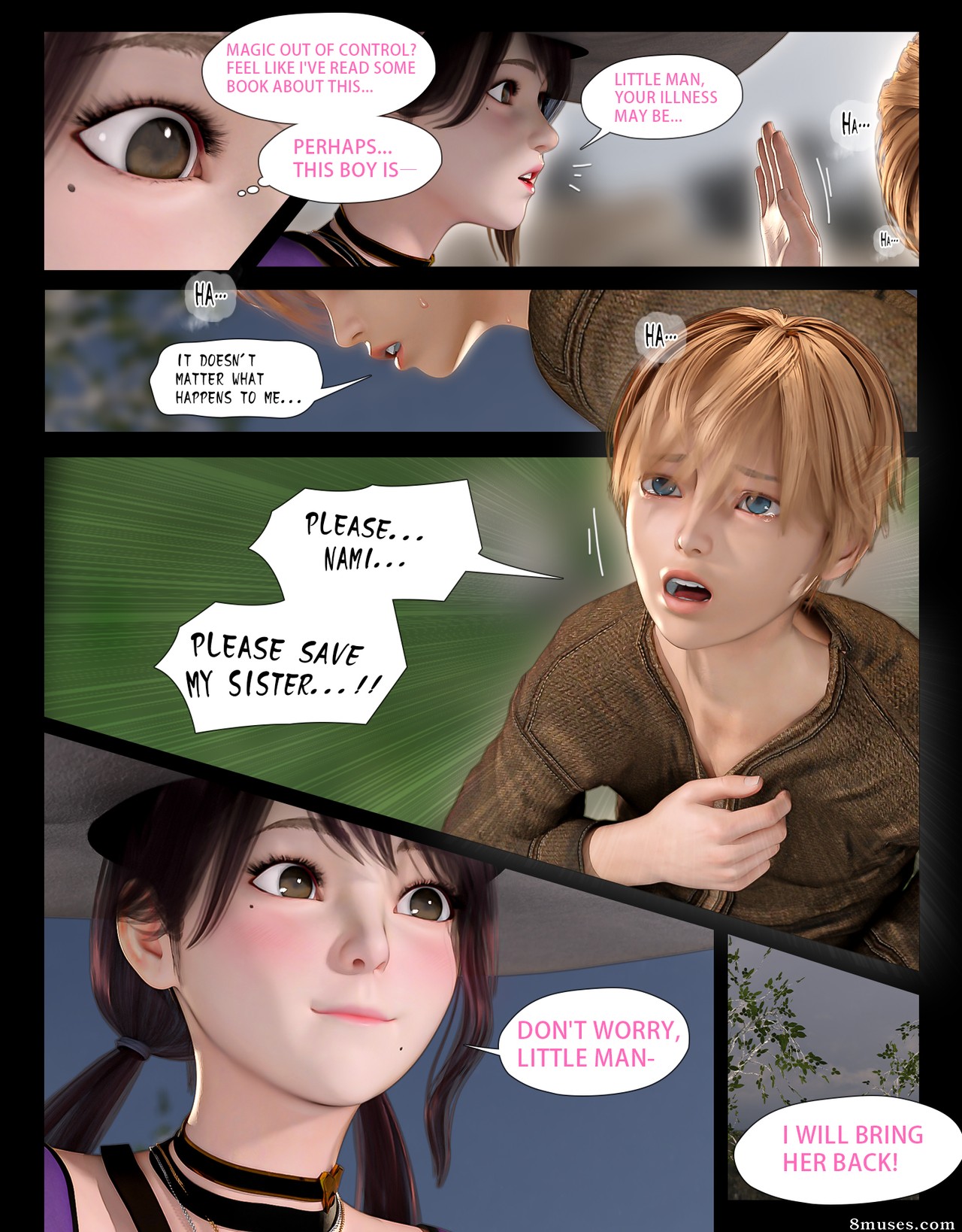 The Rose Fall Into Darkness - Issue 5 - Page 5