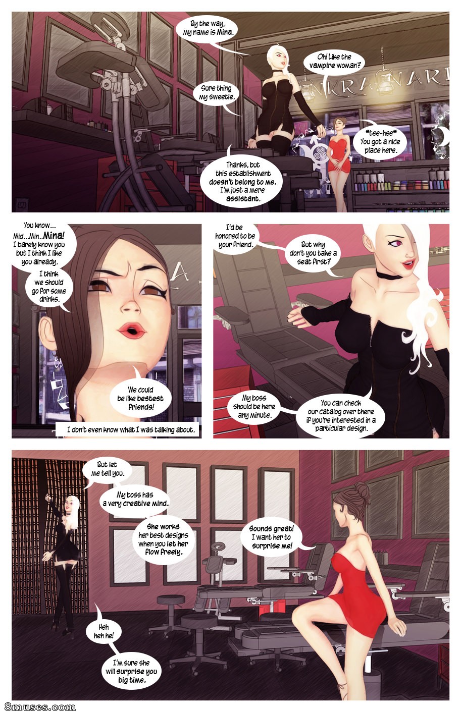 Bandes dessinées - Encre futanari - Page 10