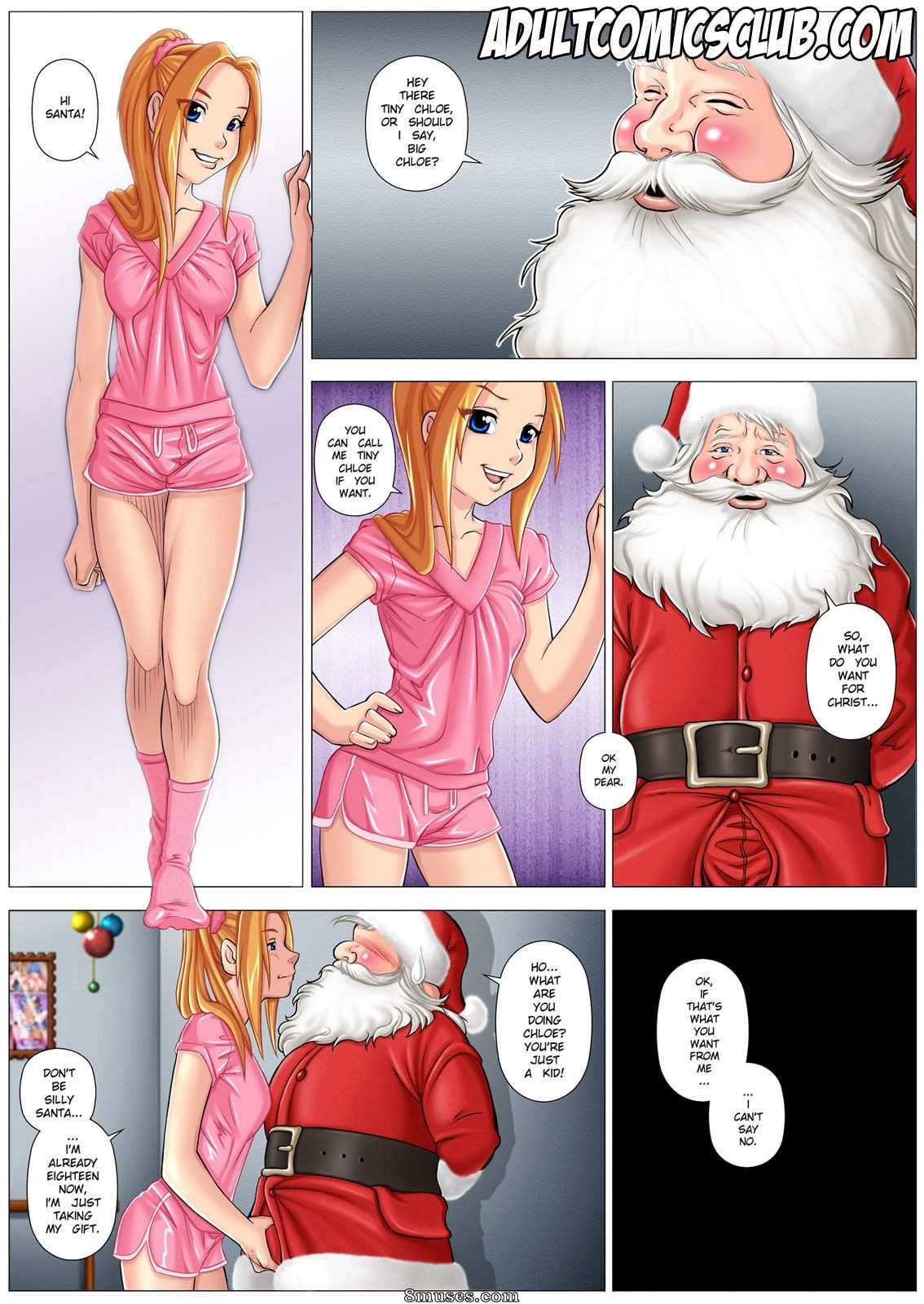 Melkormancin.com Comics - Feliz Navidad Chloe - Página 4