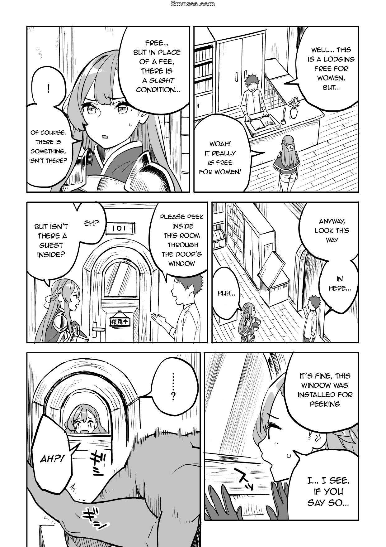 Irotenya - Tada no Yado ni wa Goyoujin! - Beware of Free Lodging! - Page 8