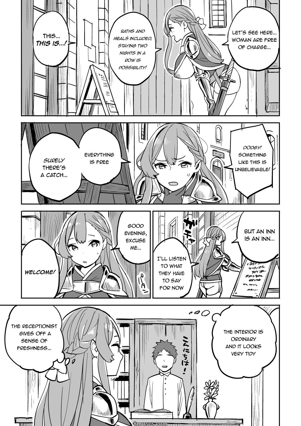 Irotenya - Tada no Yado ni wa Goyoujin! - Beware of Free Lodging! - Page 7