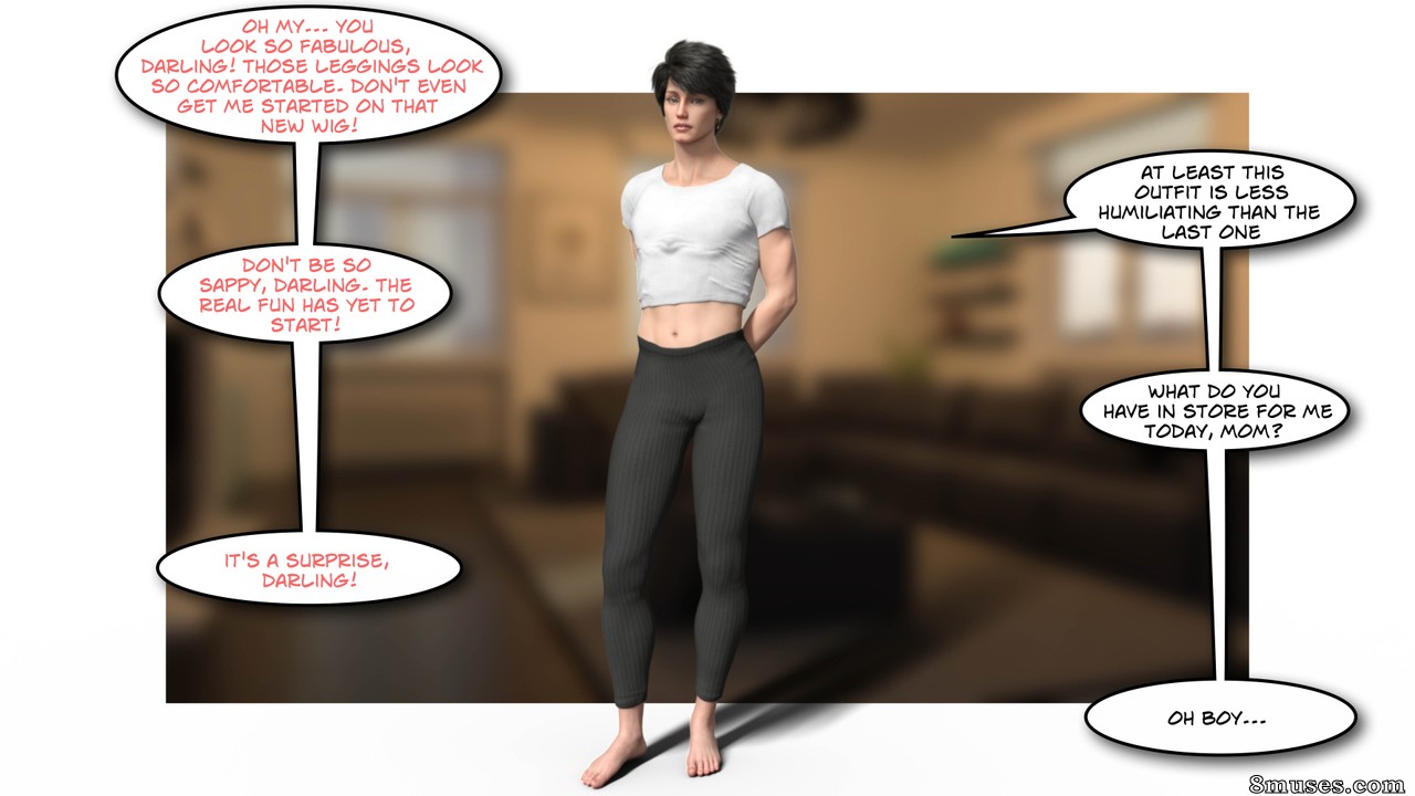 LovelyTGCaptions - My Brothers A Bimbo - Page 9