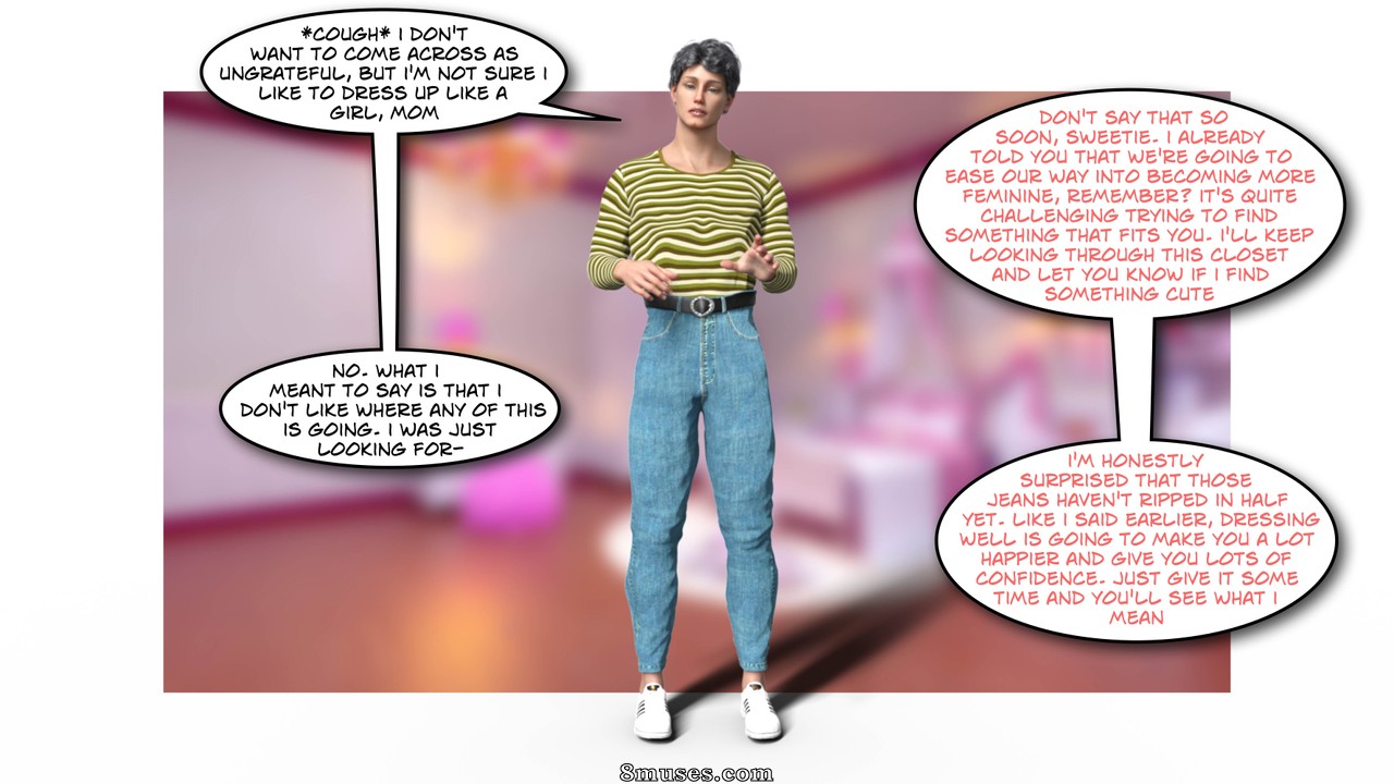 LovelyTGCaptions - Mon frère est un bimbo - Page 2