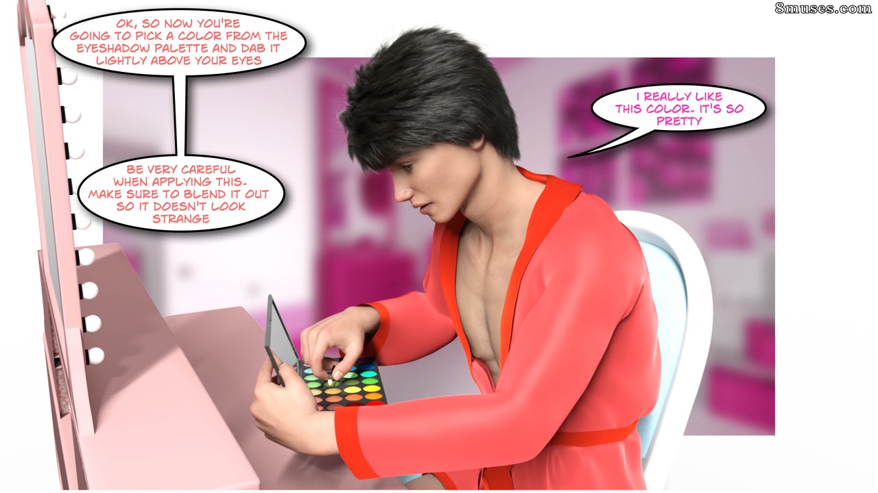 LovelyTGCaptions - Mi hermano es una bimbo - Página 16
