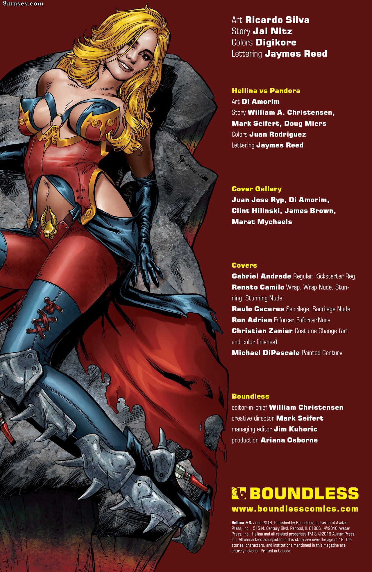 Hellina - Numéro 3 - Page 1