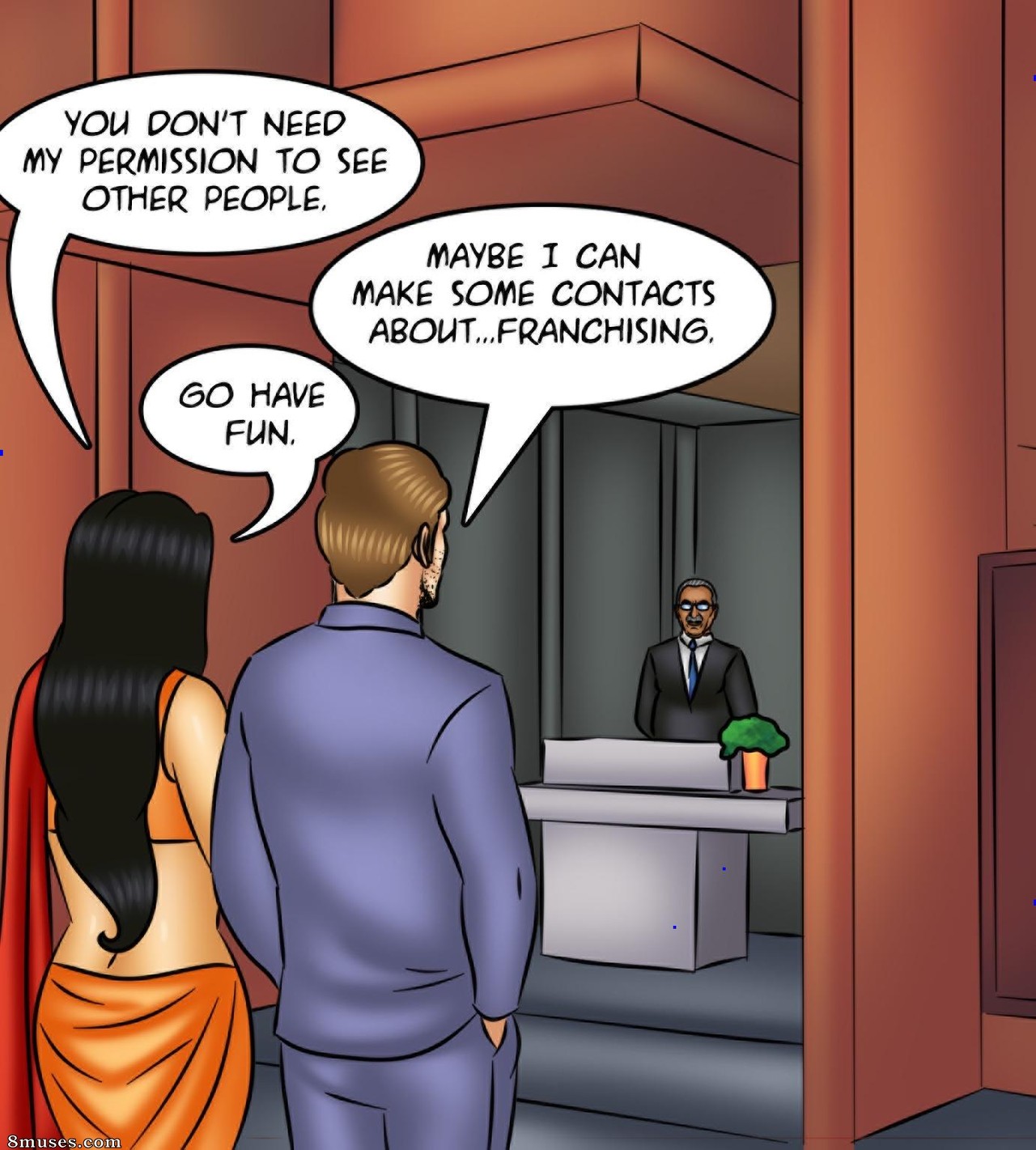 Kirtu.com Comics - Savita Bhabhi - Episode 119 - Revolving Door - Page 20