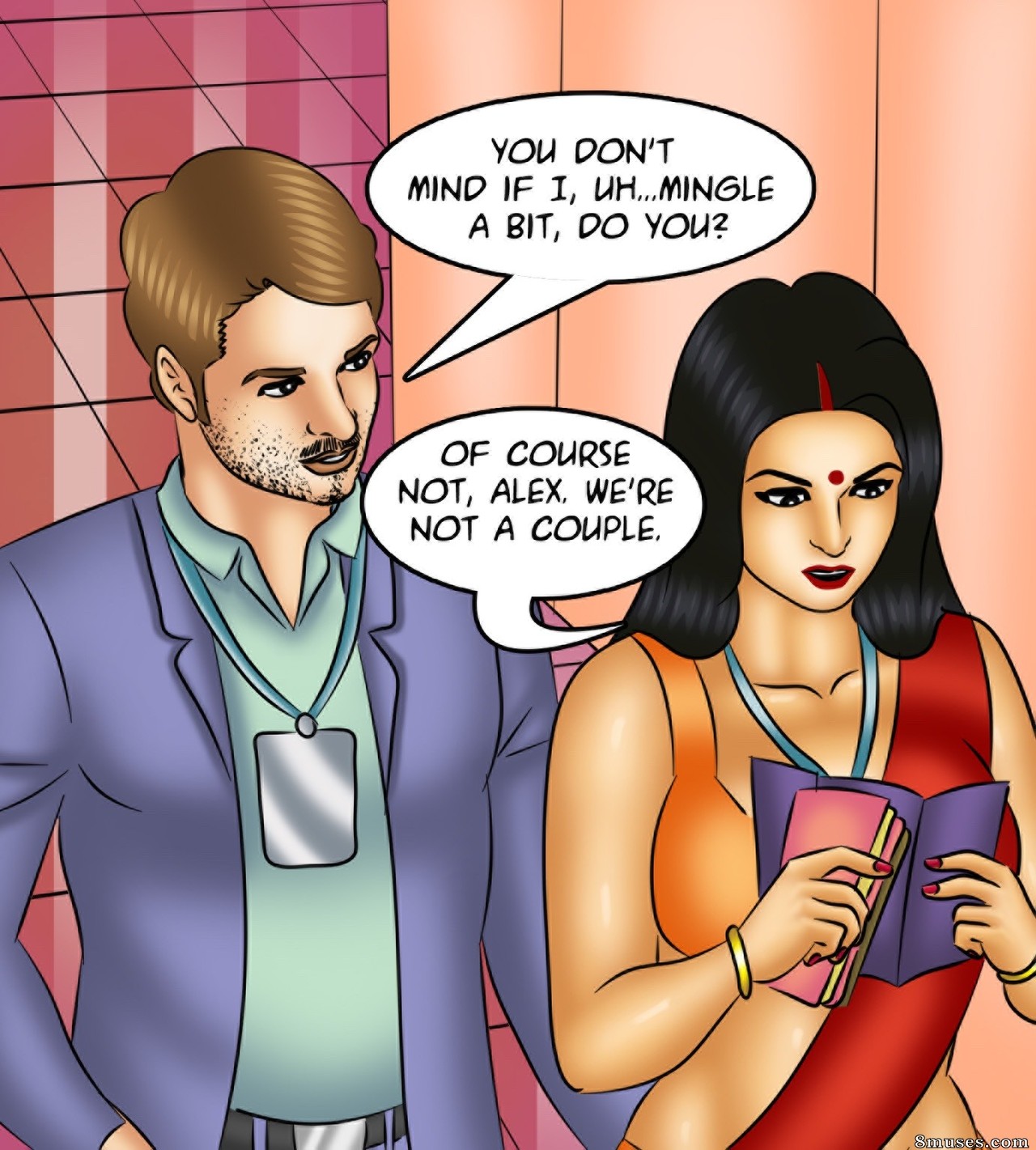 Kirtu.com Comics - Savita Bhabhi - Episode 119 - Revolving Door - Page 19