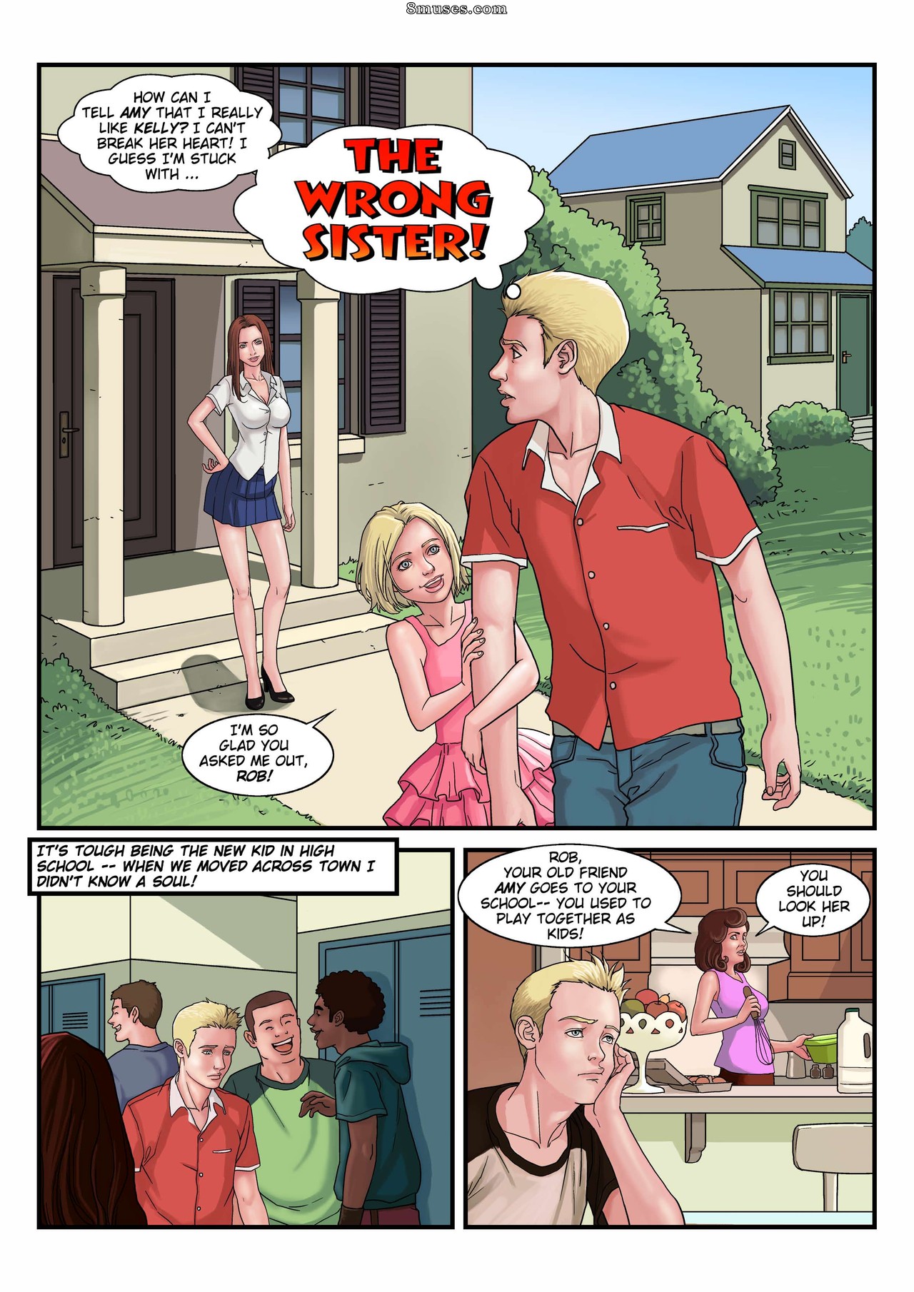 Page 1 | DreamTales-Comics/The-Wrong-Sister/Issue-1 | 8muses - Sex Comics