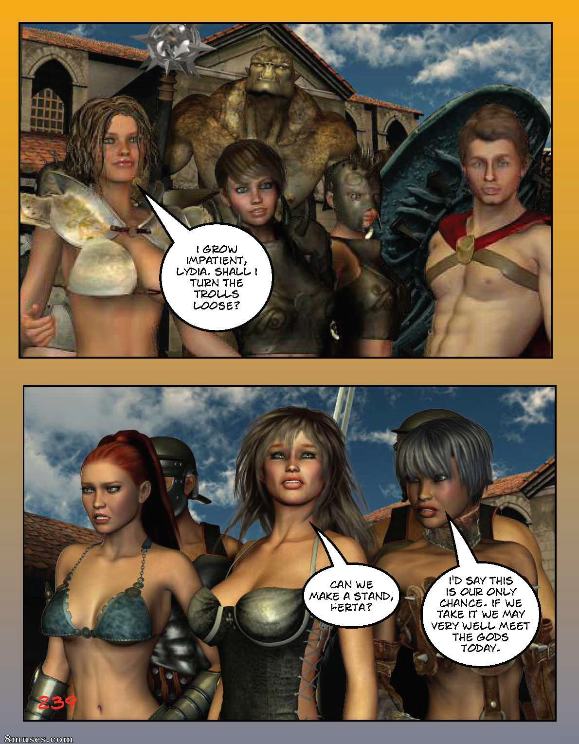 Digital Empress-Captain Trips Comics - Chroniques de l'impératrice - Livre 15 - Princesse du mal - Page 239
