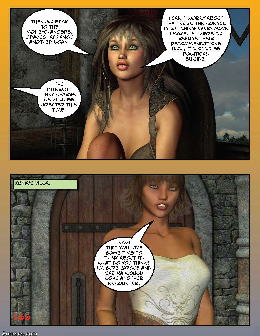 Digital Empress-Captain Trips Comics - Crônicas da imperatriz - Livro 15 - Princesa do mal - Página 166