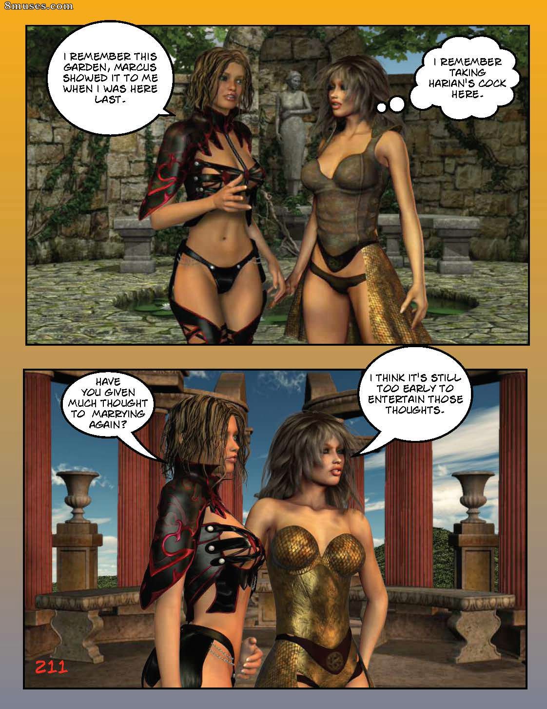 Digital Empress-Captain Trips Comics - Crónicas de la emperatriz - Libro 15 - Princesa del mal - Página 211