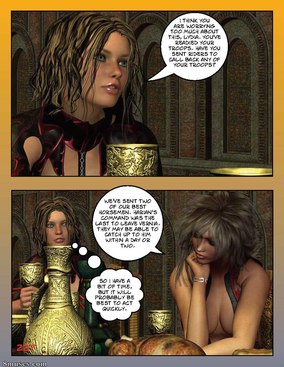 Digital Empress-Captain Trips Comics - Crônicas da imperatriz - Livro 15 - Princesa do mal - Página 227