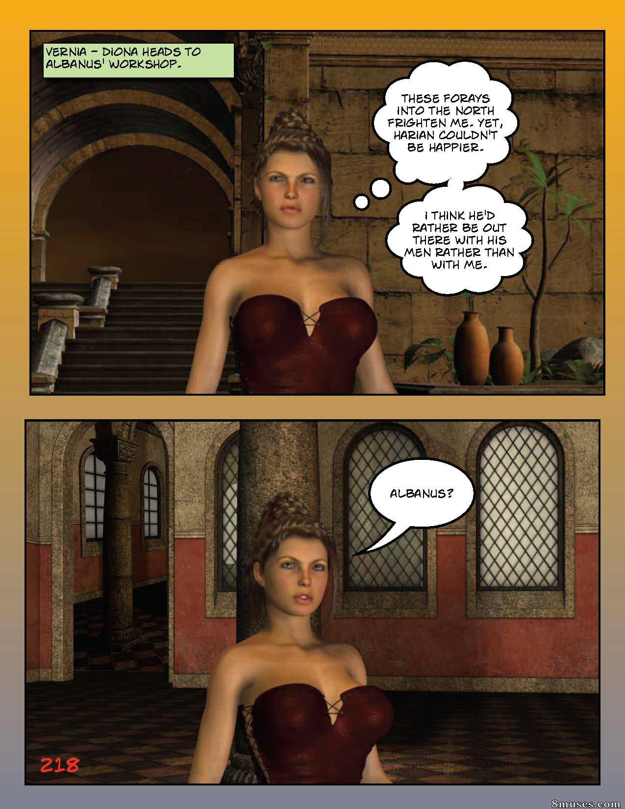 Digital Empress-Captain Trips Comics - Crónicas de la emperatriz - Libro 15 - Princesa del mal - Página 218