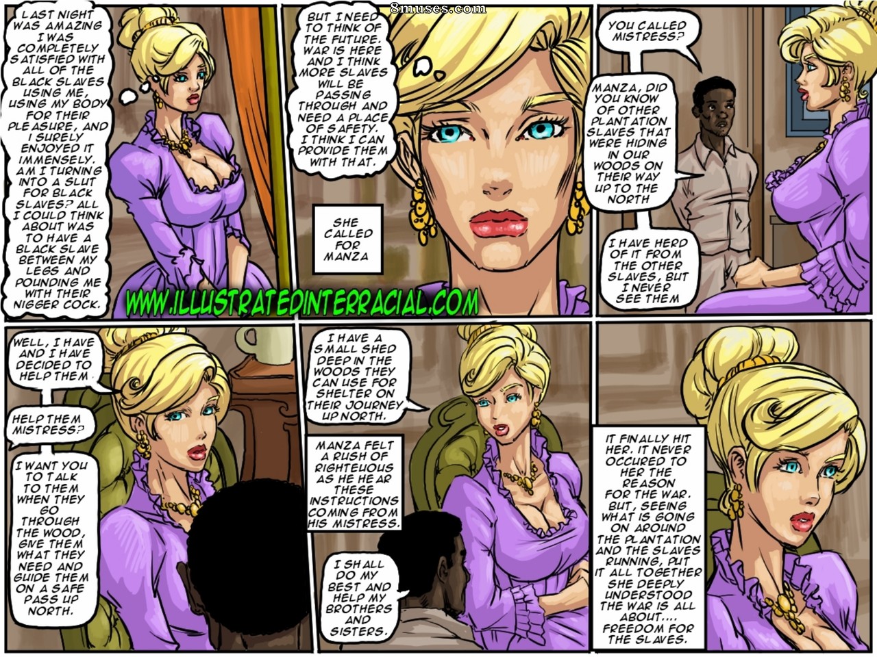 IllustratedInterracial.com Comics - Manza - Página 139