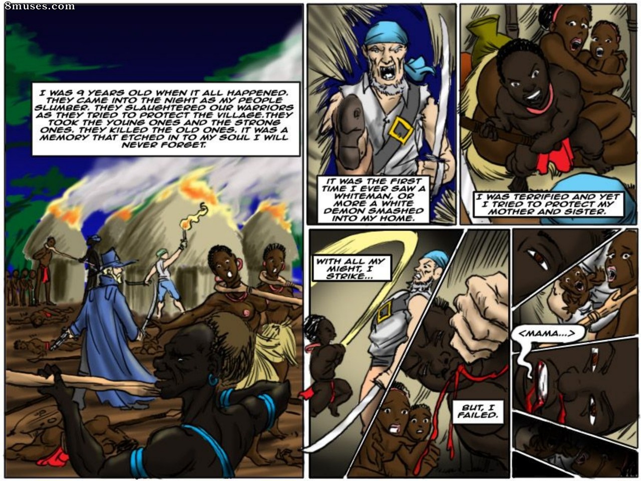 IllustratedInterracial.com Comics - Manza - Página 2