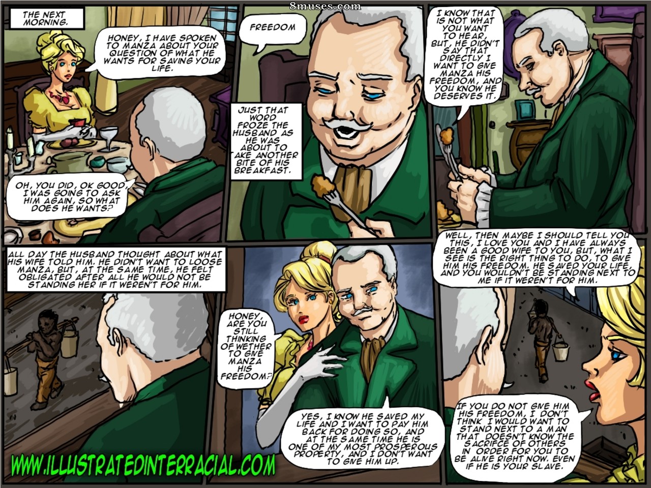 IllustratedInterracial.com Comics - Manza - Página 126